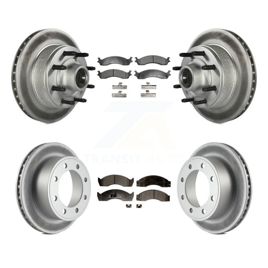 Coated Disc Rotors and Semi-Metallic Brake Pads Kit-KGF-102159 - Kit.bestparts.ca