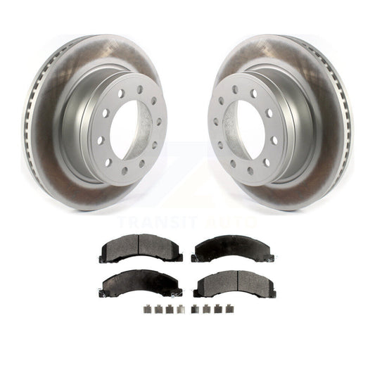 Coated Disc Rotors and Semi-Metallic Brake Pads Kit-KGF-102179 - Kit.bestparts.ca