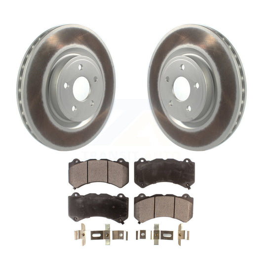 Coated Disc Rotors and Semi-Metallic Brake Pads Kit-KGF-102180 - Kit.bestparts.ca