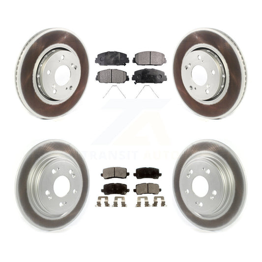 Disc Rotors and Semi-Metallic Brake Pads Kit-KGF-102188 - Kit.bestparts.ca