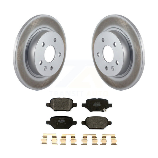 Coated Disc Rotors and Semi-Metallic Brake Pads Kit-KGF-102190 - Kit.bestparts.ca