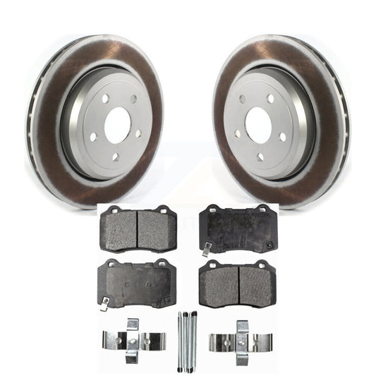 Coated Disc Rotors and Semi-Metallic Brake Pads Kit-KGF-102193 - Kit.bestparts.ca