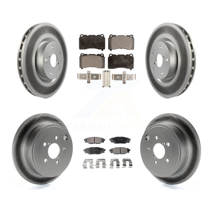 Disc Rotors and Semi-Metallic Brake Pads Kit-KGF-102201