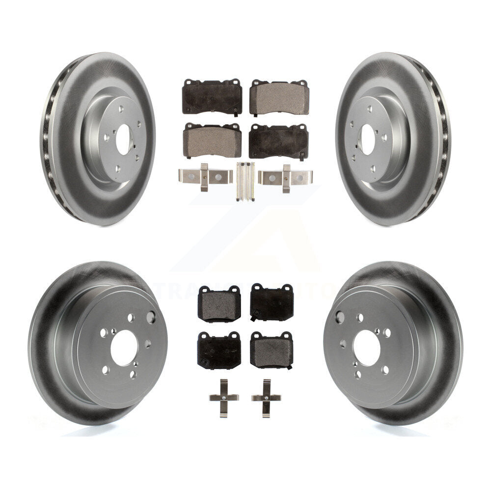 Disc Rotors and Semi-Metallic Brake Pads Kit-KGF-102202 Kit.bestparts.ca