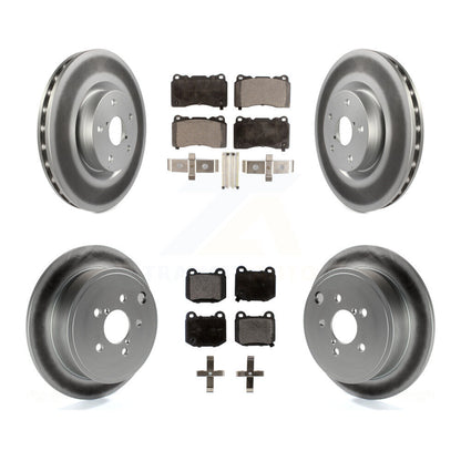 Disc Rotors and Semi-Metallic Brake Pads Kit-KGF-102202