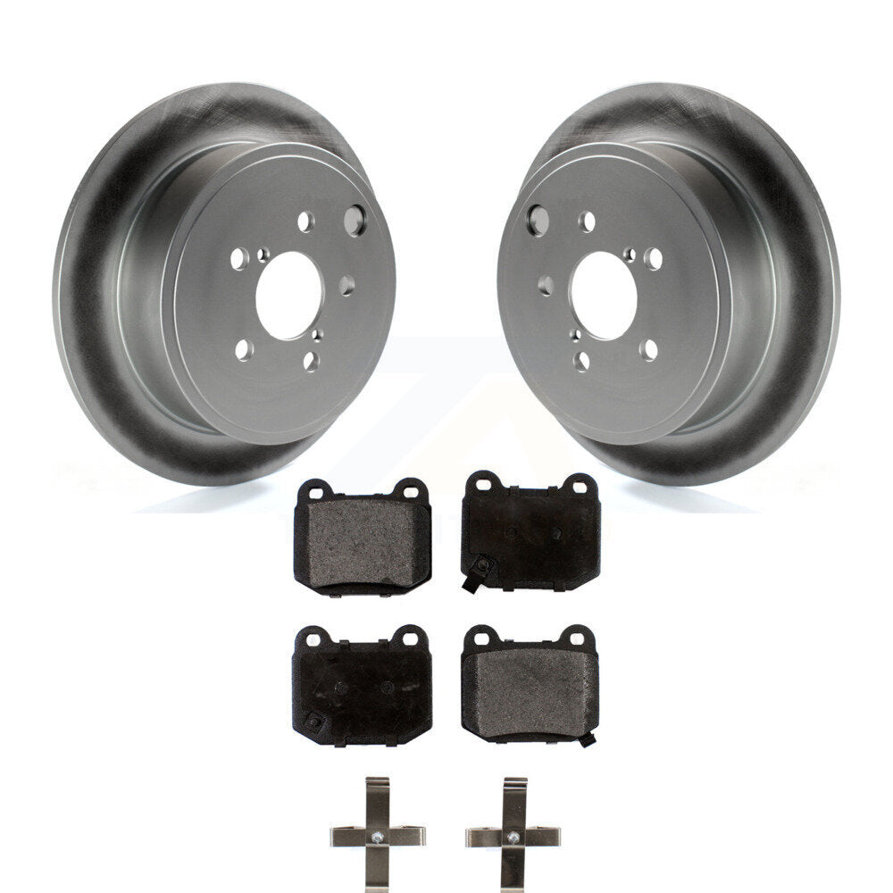 Coated Disc Rotors and Semi-Metallic Brake Pads Kit-KGF-102210 Kit.bestparts.ca