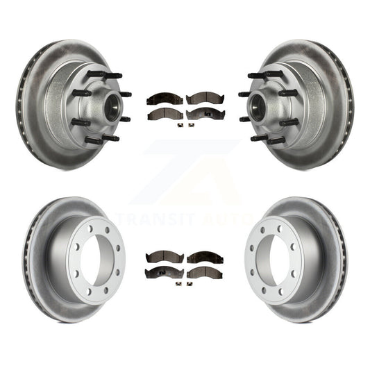 Coated Disc Rotors and Semi-Metallic Brake Pads Kit-KGF-102211 - Kit.bestparts.ca