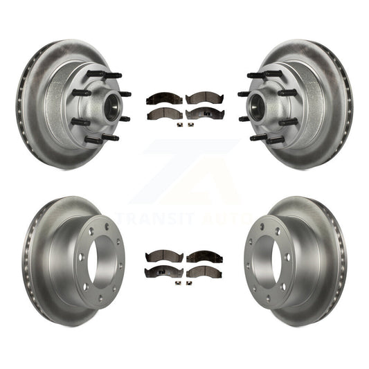 Coated Disc Rotors and Semi-Metallic Brake Pads Kit-KGF-102212 - Kit.bestparts.ca