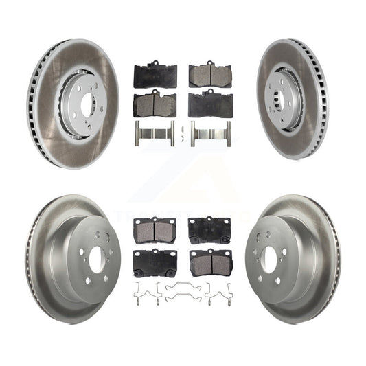 Disc Rotors and Semi-Metallic Brake Pads Kit-KGF-102217 - Kit.bestparts.ca