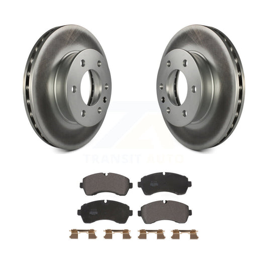 Coated Disc Rotors and Semi-Metallic Brake Pads Kit-KGF-102229 - Kit.bestparts.ca