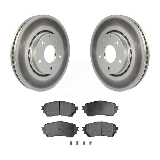 Coated Disc Rotors and Semi-Metallic Brake Pads Kit-KGF-102230 - Kit.bestparts.ca
