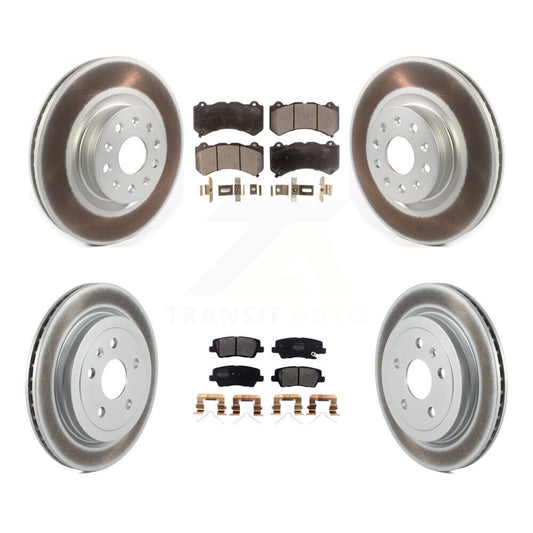 Disc Rotors and Semi-Metallic Brake Pads Kit-KGF-102252 - Kit.bestparts.ca