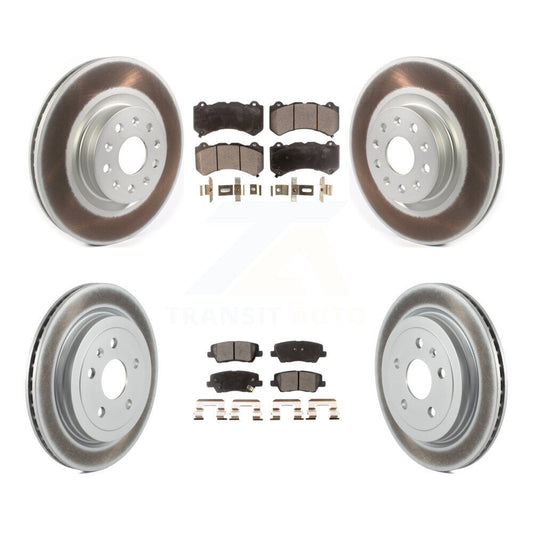 Disc Rotors and Semi-Metallic Brake Pads Kit-KGF-102253 - Kit.bestparts.ca