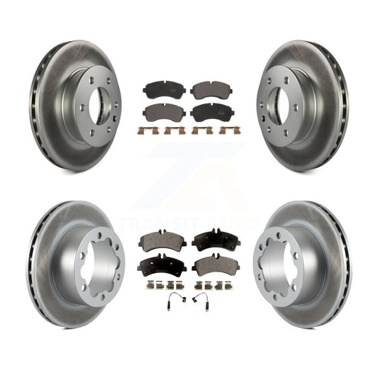 Disc Rotors and Semi-Metallic Brake Pads Kit-KGF-102258 - Kit.bestparts.ca