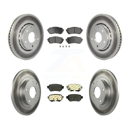 Disc Rotors and Semi-Metallic Brake Pads Kit-KGF-102262 - Kit.bestparts.ca