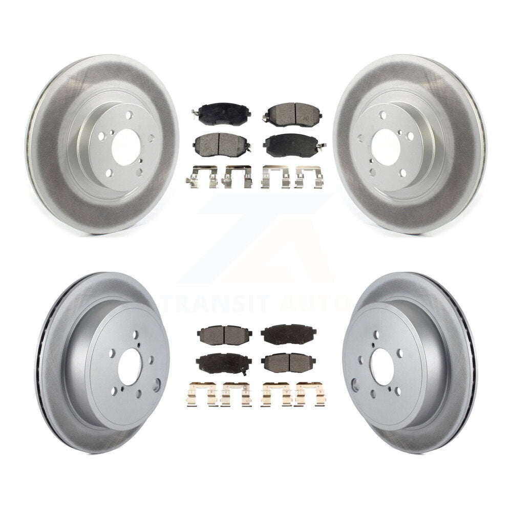 Disc Rotors and Semi-Metallic Brake Pads Kit-KGF-102263 - Kit.bestparts.ca