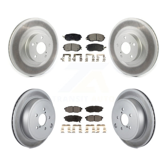 Disc Rotors and Semi-Metallic Brake Pads Kit-KGF-102263 - Kit.bestparts.ca