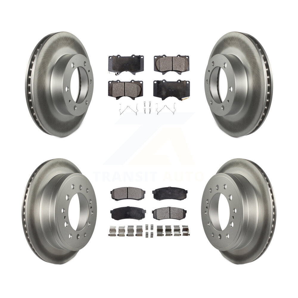 Disc Rotors and Semi-Metallic Brake Pads Kit-KGF-102268 - Kit.bestparts.ca