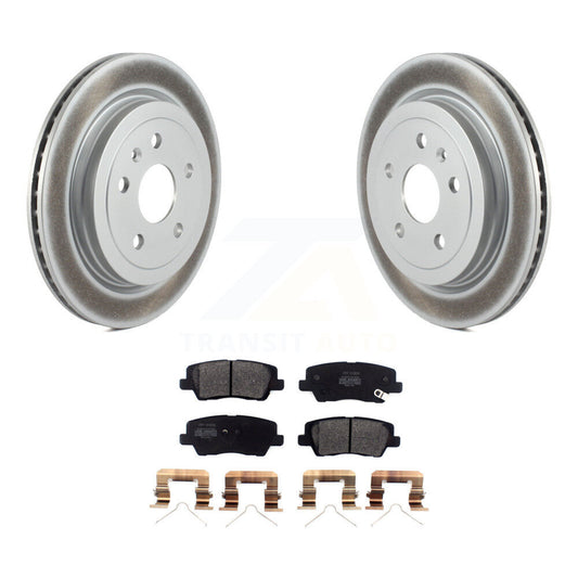 Coated Disc Rotors and Semi-Metallic Brake Pads Kit-KGF-102275 - Kit.bestparts.ca