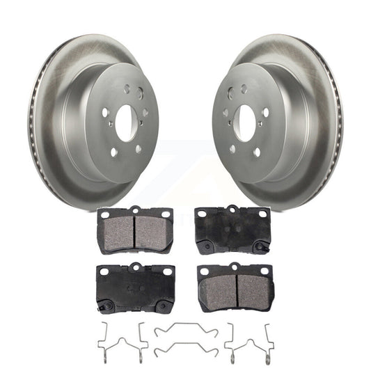 Coated Disc Rotors and Semi-Metallic Brake Pads Kit-KGF-102279 - Kit.bestparts.ca