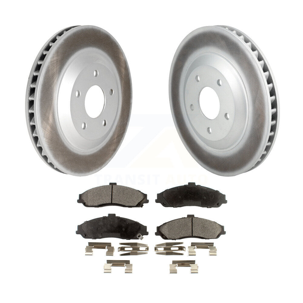 Disc Rotors and Semi-Metallic Brake Pads Kit-KGF-102287 - Kit.bestparts.ca