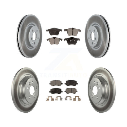 Coated Disc Rotors and Semi-Metallic Brake Pads Kit-KGF-102328 - Kit.bestparts.ca