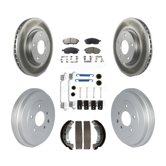 Coated Disc Rotors and Semi-Metallic Brake Pads Kit-KGF-102339 - Kit.bestparts.ca