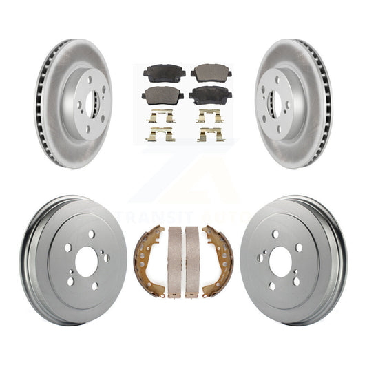 coated disc rotors and semi metallic brake pads-kgf-102348 - Kit.bestparts.ca