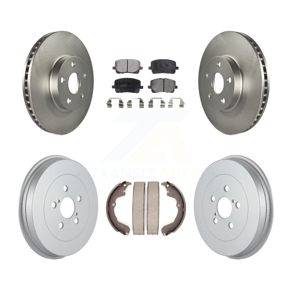 coated disc rotors and semi metallic brake pads-kgf-102350 - Kit.bestparts.ca