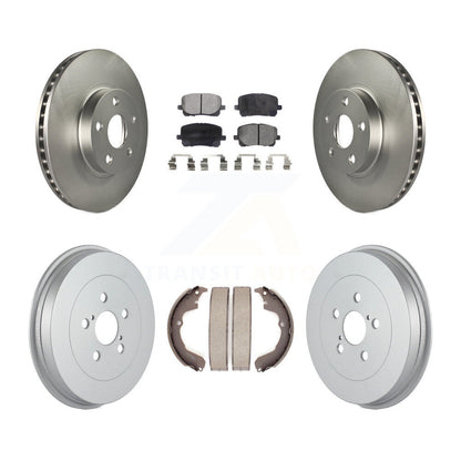 coated disc rotors and semi metallic brake pads-kgf-102350 - Kit.bestparts.ca