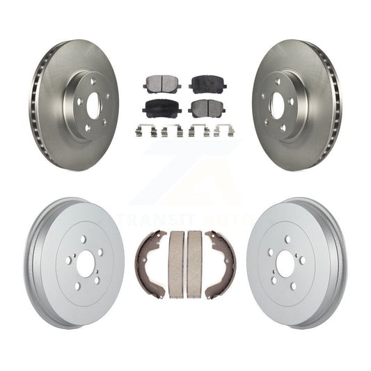 coated disc rotors and semi metallic brake pads-kgf-102350 - Kit.bestparts.ca