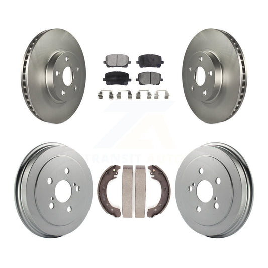 Coated Disc Rotors and Semi-Metallic Brake Pads Kit-KGF-102351 - Kit.bestparts.ca