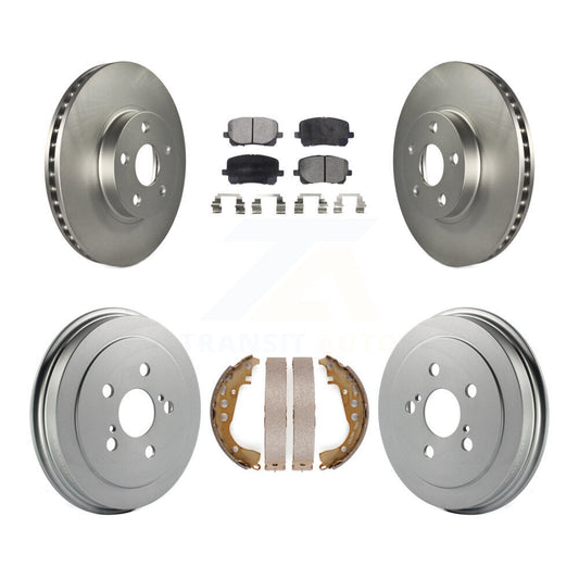 Coated Disc Rotors and Semi-Metallic Brake Pads Kit-KGF-102352 - Kit.bestparts.ca