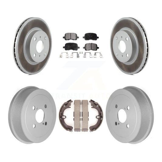 Coated Disc Rotors and Semi-Metallic Brake Pads Kit-KGF-102359 - Kit.bestparts.ca