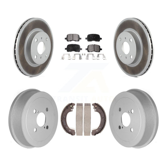 Coated Disc Rotors and Semi-Metallic Brake Pads Kit-KGF-102360 - Kit.bestparts.ca