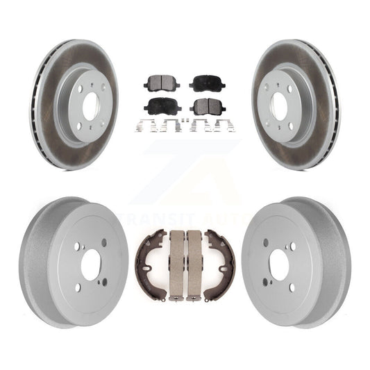 Coated Disc Rotors and Semi-Metallic Brake Pads Kit-KGF-102361 - Kit.bestparts.ca