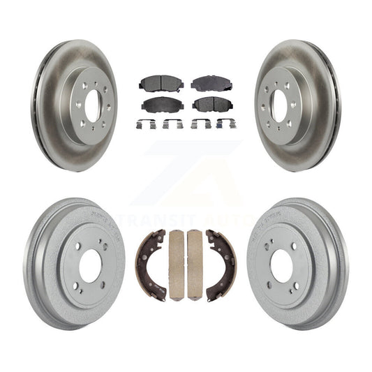 Coated Disc Rotors and Semi-Metallic Brake Pads Kit-KGF-102366 - Kit.bestparts.ca