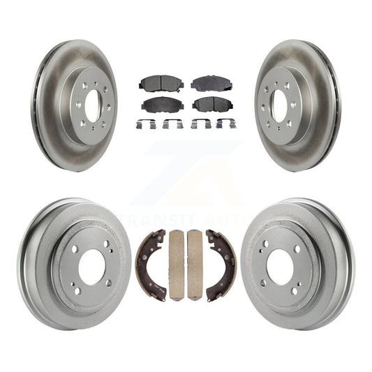 Coated Disc Rotors and Semi-Metallic Brake Pads Kit-KGF-102369 - Kit.bestparts.ca