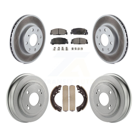 Coated Disc Rotors and Semi-Metallic Brake Pads Kit-KGF-102370 - Kit.bestparts.ca
