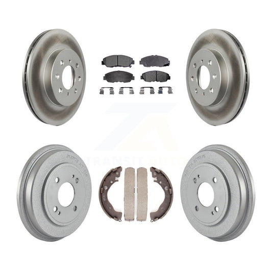 Coated Disc Rotors and Semi-Metallic Brake Pads Kit-KGF-102371 - Kit.bestparts.ca