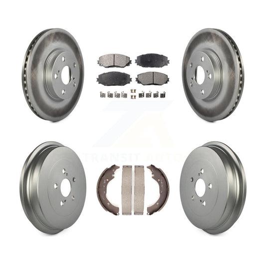 Coated Disc Rotors and Semi-Metallic Brake Pads Kit-KGF-102376 - Kit.bestparts.ca