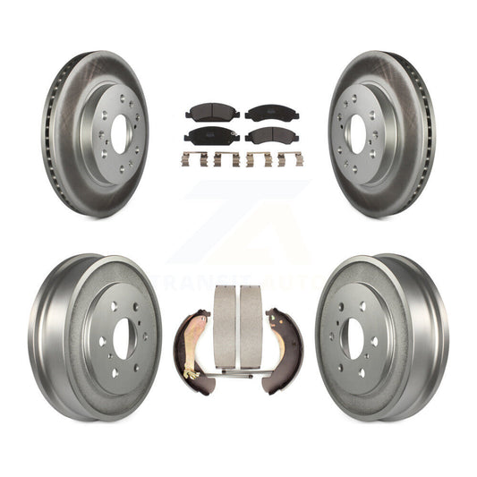 Coated Disc Rotors and Semi-Metallic Brake Pads Kit-KGF-102389 - Kit.bestparts.ca