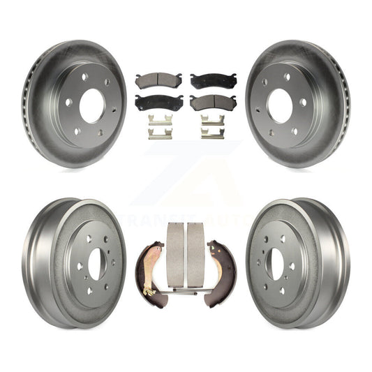Coated Disc Rotors and Semi-Metallic Brake Pads Kit-KGF-102390 - Kit.bestparts.ca