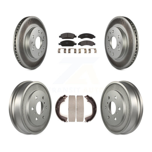 Coated Disc Rotors and Semi-Metallic Brake Pads Kit-KGF-102391 - Kit.bestparts.ca