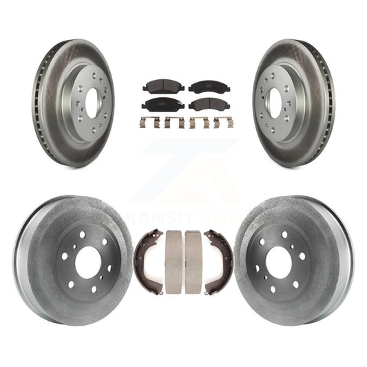 Coated Disc Rotors and Semi-Metallic Brake Pads Kit-KGF-102392 - Kit.bestparts.ca