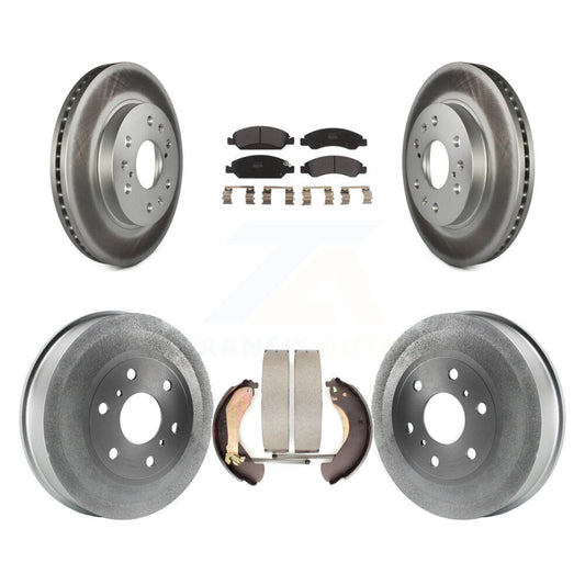 Coated Disc Rotors and Semi-Metallic Brake Pads Kit-KGF-102393 - Kit.bestparts.ca