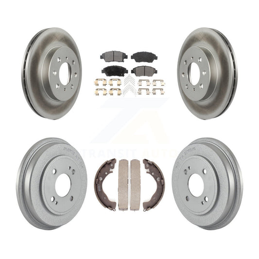 Coated Disc Rotors and Semi-Metallic Brake Pads Kit-KGF-102397 - Kit.bestparts.ca