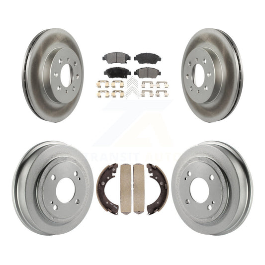 Coated Disc Rotors and Semi-Metallic Brake Pads Kit-KGF-102398 - Kit.bestparts.ca