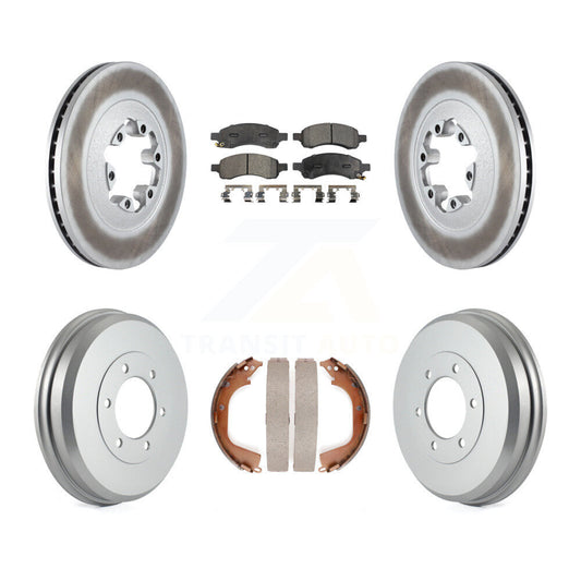 Coated Disc Rotors and Semi-Metallic Brake Pads Kit-KGF-102406 - Kit.bestparts.ca