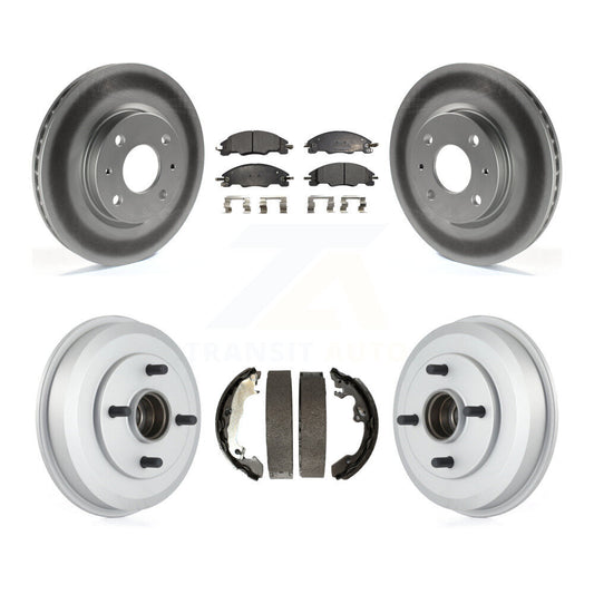 Coated Disc Rotors and Semi-Metallic Brake Pads Kit-KGF-102409 - Kit.bestparts.ca